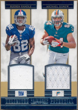 2012 Prominence Unlimited Potential Rueben Randle/Michael Egnew Jersey /249