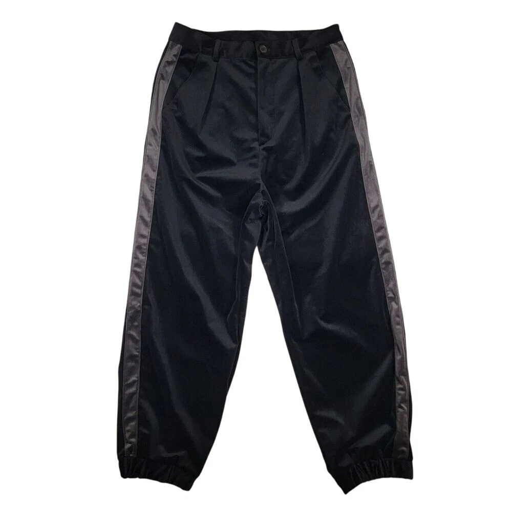 NWT Darenimo For All People Pleated Jogger Mens Sz 1 / Small Black Made in Korea