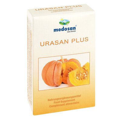Urasan Plus 60 Kapseln mit Kürbiskern-Extrakt, Vitamin E & Zink