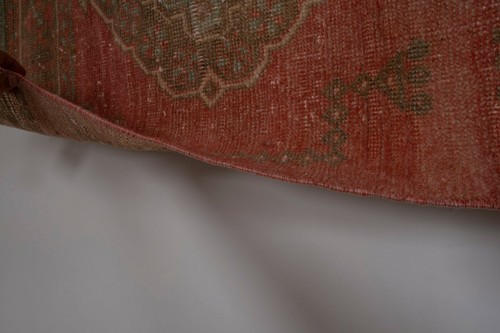 Distressed Turkish Oushak Runner 2'6" X 11'4" - Picture 7 of 8