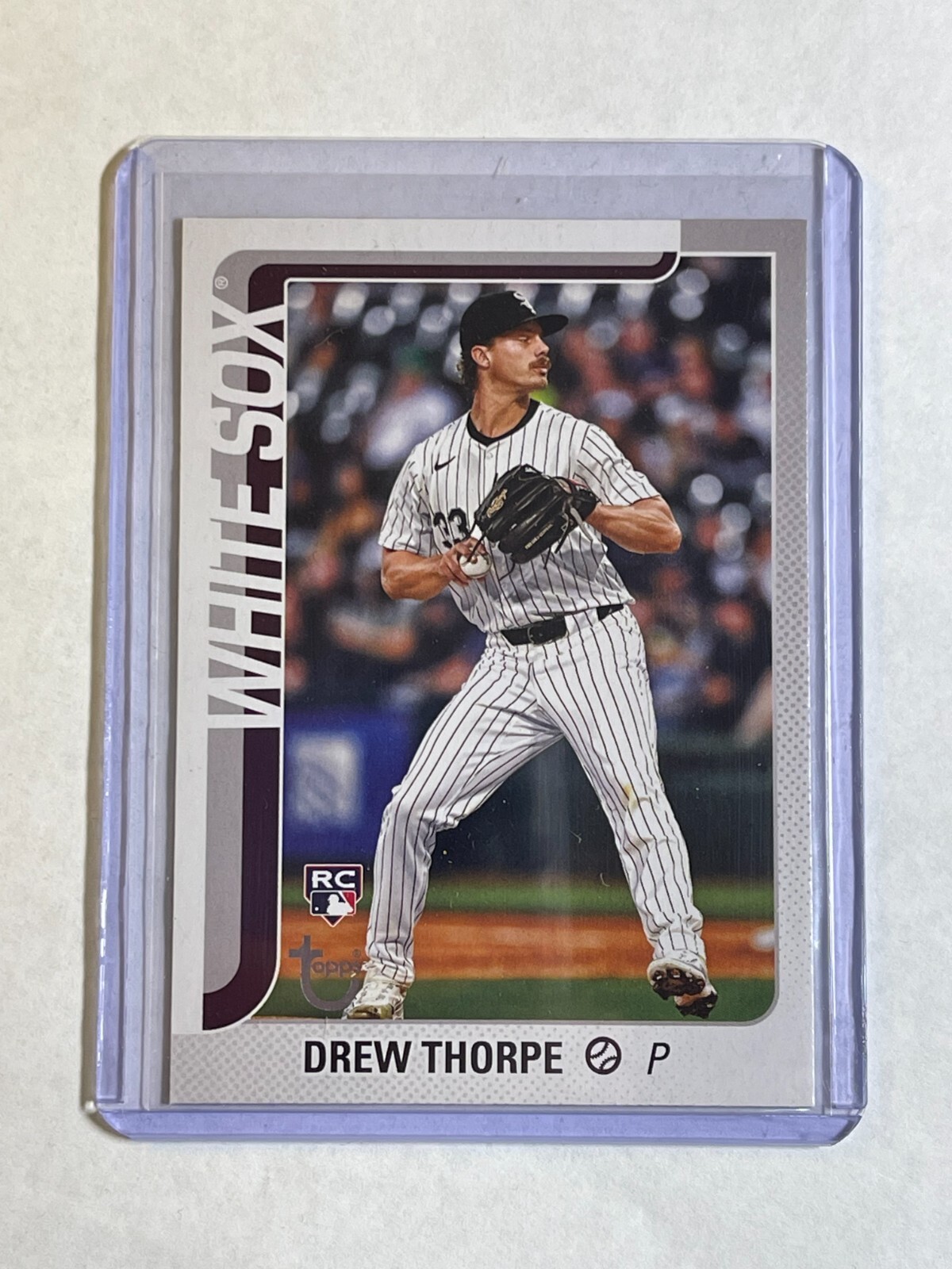 2025 Topps Vintage Stock SSP #ed /99 Rookie Card RC #320 Drew Thorpe White Sox