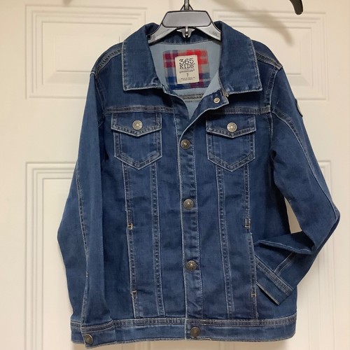 Jeansjacke Jungen/Mädchen Größe 7 blau 365 Kinder Garanimals T-Rex Dinosaurier Baumwolle