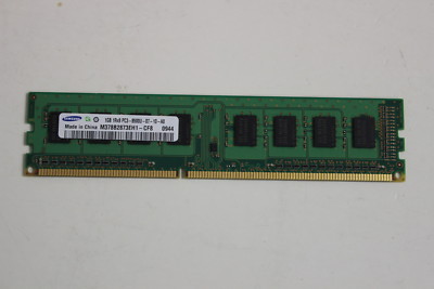 SAMSUNG M378B2873EH1-CF8 1GB 1RX8 PC3-8500U 240 PIN DIMM MEMORY