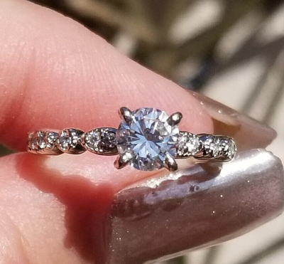 Simple Cheap Halo Rings Simple Unique Halo Diamond Ring Sets White