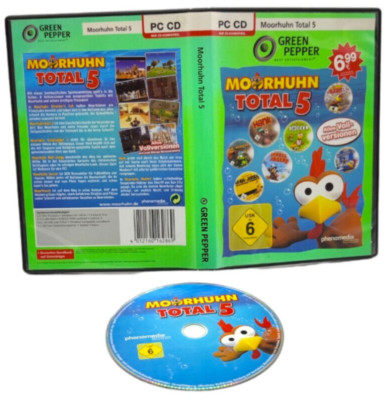   Moorhuhn Total 5 - (PC DVD Spiel CD-ROM) (DE) OVP Kinderspiel 
