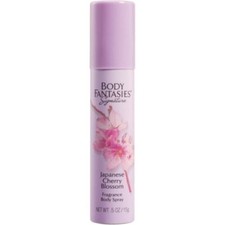 1 x 0.5 oz Can Body Fantasies Signature Japanese Cherry Blossom Spray/Mist