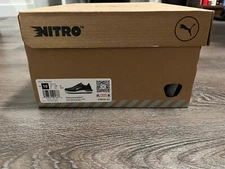 Shoe Box Only- Puma PhantomCat Nitro 378939-04 Black Silver Golf Shoes