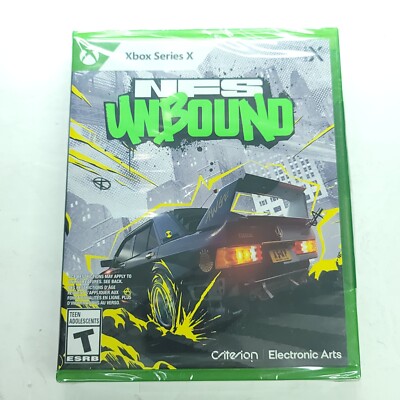 Need for Speed Unbound (Microsoft Xbox Series X, 2022) NFS Unbound Brand New