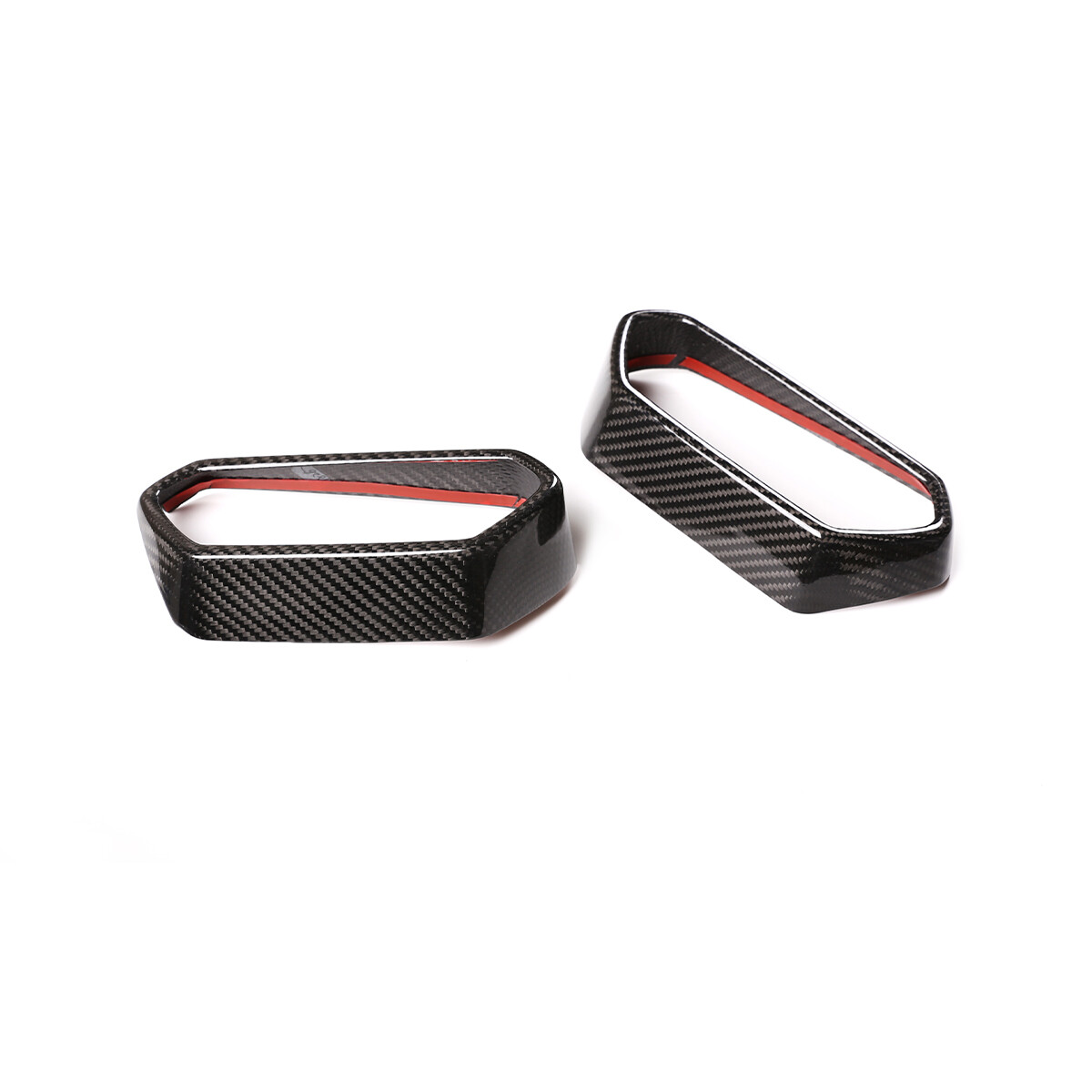 2PCS Real Carbon Fiber Air Outlet Vent Cover For LAMBORGHINI URUS 2018-2023