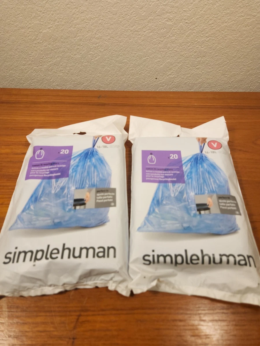 simplehuman code V custom fit liners