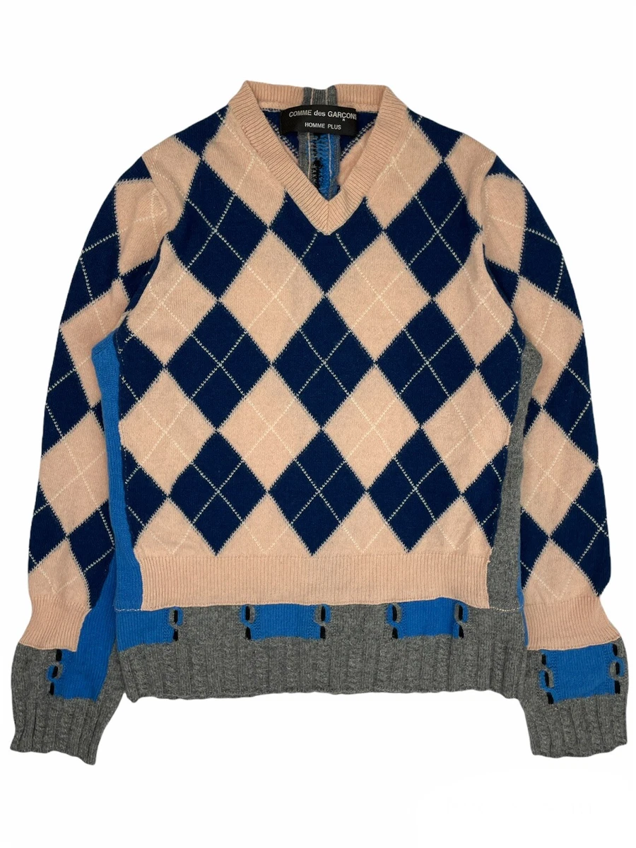 Comme des Garçons Homme Plus Argyle Sweater - A/W '00