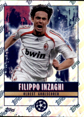 Champions League 22/23 Sticker 516 Filippo Inzaghi (Oldest goalscorer)