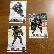 2003-04 Pacific Red Hockey Cards - Morrison #333, Sopel #338, Miller #348