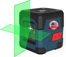 Nivel Laser Autonovelante Linea Verde 50 Ft Rotativo De 360 Rotacion Pisos Nuovo