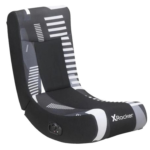 X Rocker 5161701 Solo 2.0 Audio Floor Rocker Gaming Chair, Black