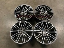 Llantas de aleación 21" x4 nuevas Porsche Macan Turbo estilo pistola metal pulido 5x112 