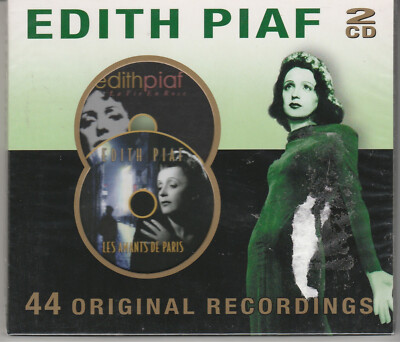 Edith Piaf 44 Original Recordings 2 cd set France issue - sealed compilation