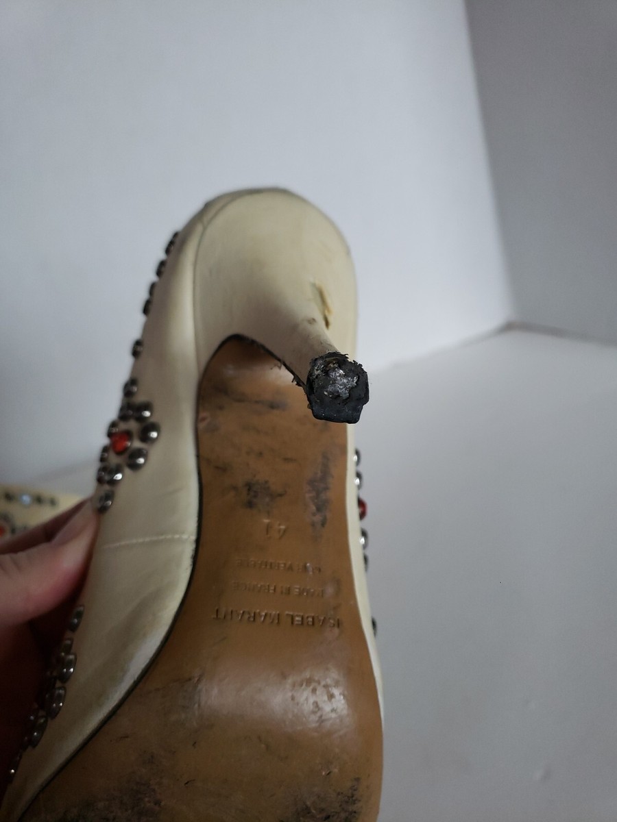 ISABELL MARANT WOMEN'S EMBELLISHED HIGH HEEL PUMP SHOES 41 ISABELL MARANT WOMEN'S EMBELLISHED HIGH HEEL PUMP SHOES 41