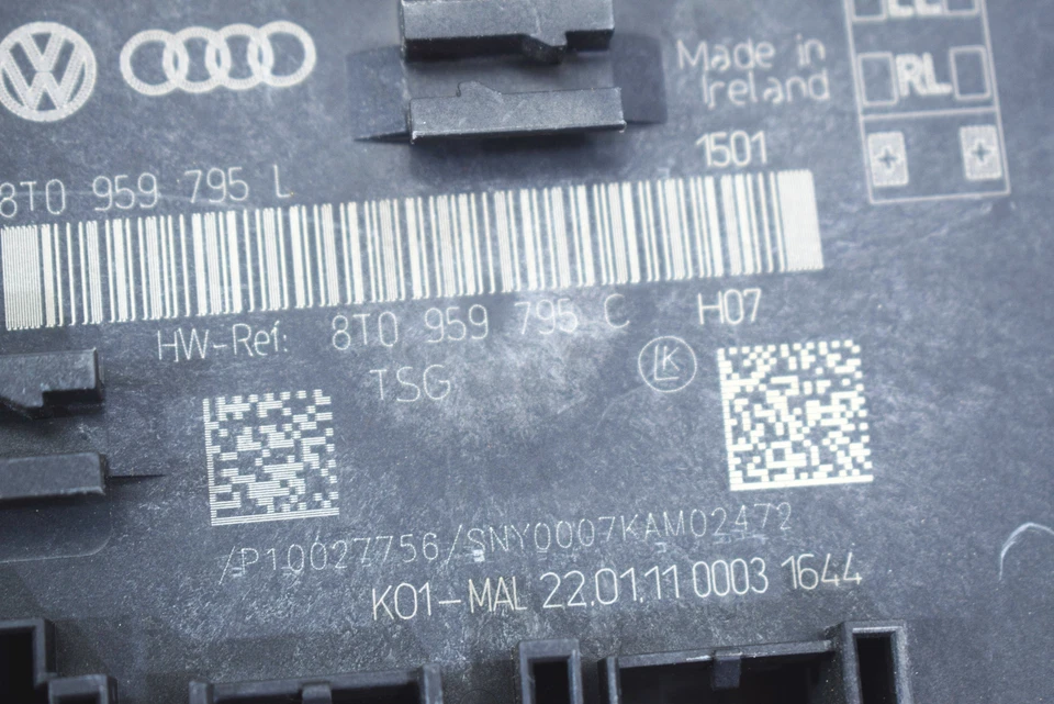 Audi A5 8F Cabriolet Centralina Alzacristalli Posteriore Sinistra Dx 8T0959795C - Immagine 3 di 3