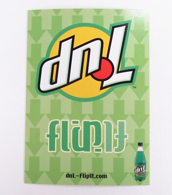 Vintage 2002 Lot 16 7-Up 7UP Soda Defunct dnL Flip It! Advertising