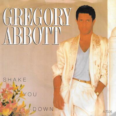 Gregory Abbott Shake You Down UK 45 7'' sgl +Picture Sleeve +Wait Until Tomorrow