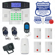 Wireless Burglar Alarm System Phone Line Auto...