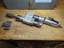 Esco pneumatic pipe tube end prep mill face bevel machine