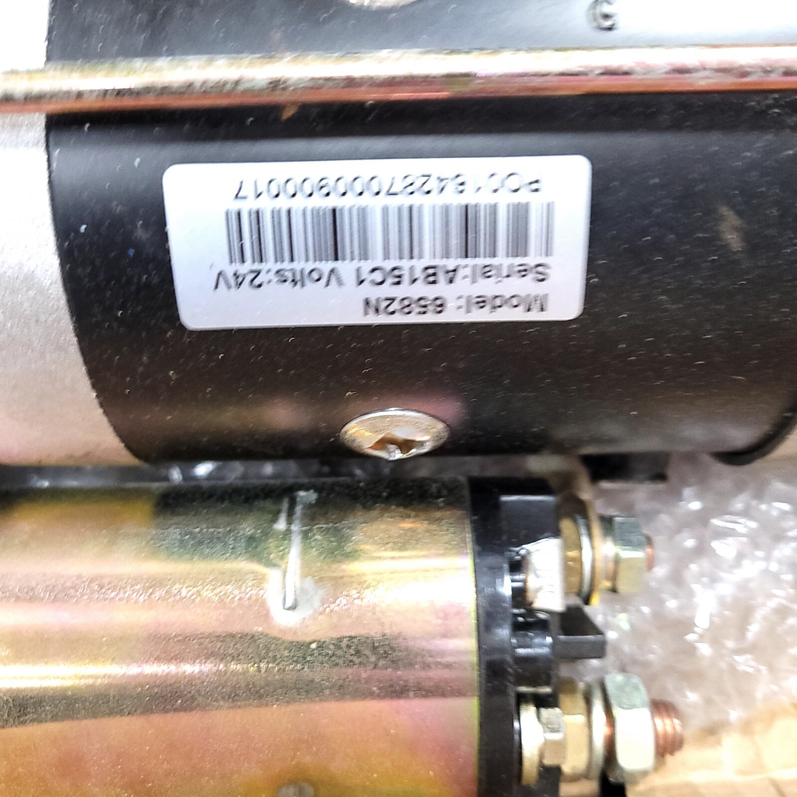 WAI Starter Motor 6582N fits Champion Grader - see description | eBay