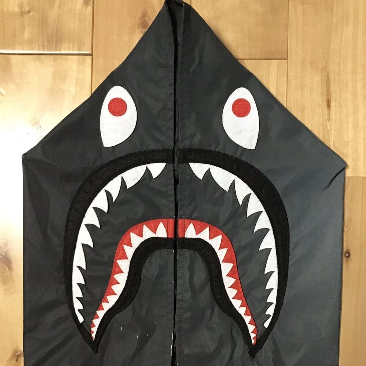 BAPE Reflector shark zip hoodie jacket A Bathing Ape Size