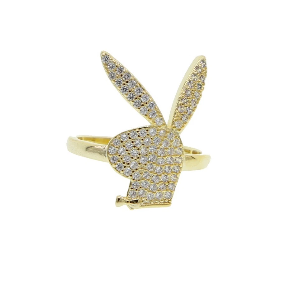 Bague Doré Playboy avec ou sans boite - Photo 3/3