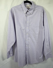 roundtree yorke gold label shirt Size 16 33 Button Up Long Sleeve
