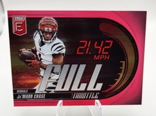 2025 Panini  Donruss Elite - Ja'Marr Chase Full Throttle #21 Pink