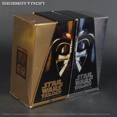 Star Wars Trilogy VHS Special Edition + Widescreen Sets Lucasfilm