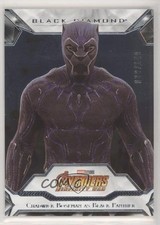 2021 Marvel Black Diamond Avengers Infinity War Chadwick Boseman as Panther 4et