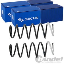 2X SACHS FAHRWERKSFEDERN VORNE PASSEND FÜR PEUGEOT 207 LINKS+RECHTS