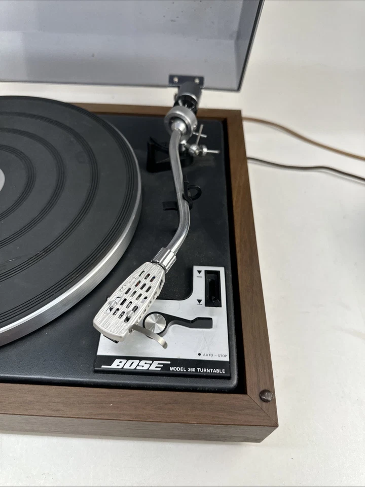 *LEER* Tocadiscos Bose 360 Vintage - Probado - Funciona Cinturón Nuevo Foto 2 de 4
