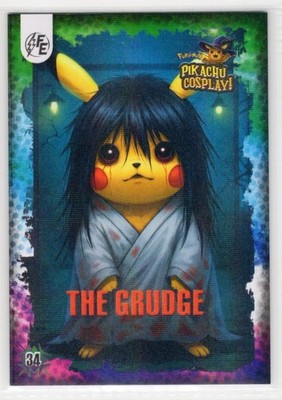 POKEMON PIKACHU COSPLAY - THE GRUDGE #34 *GALAXY HOLO
