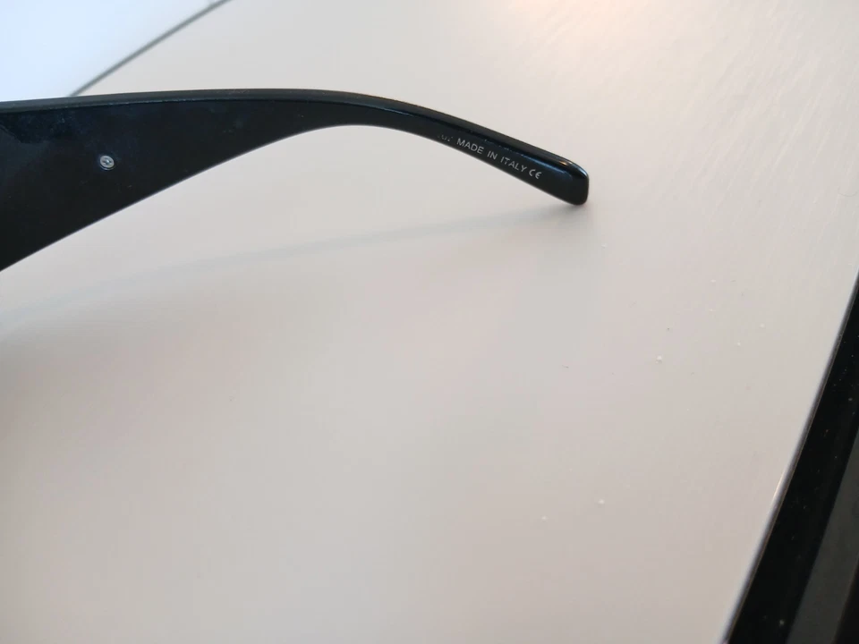 Dior lunettes de soleil femme rectangulaires noires verres gris teintés - Photo 4/4