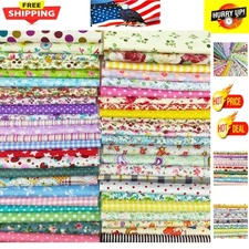 Creative 200 Piece 4x4 Cotton Fabric Bundle - Perfect for All Crafters