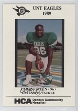 1989 McDag North Texas Eagles Larry Smith #16 0q3