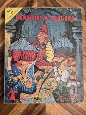 Dungeons & Dragons Basic Set 1978 Holmes TSR Vintage RPG Rulebook