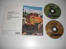 Microsoft TRAIN SIMULATOR gioco base - 2 dischi in custodia card pc cd rom