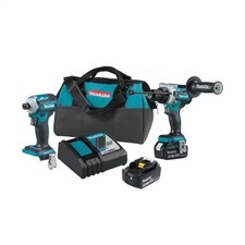 Makita XT288T 18V Brushless Hammer Drill Impact Driver Set w/ 2 Li-Ion Batteries