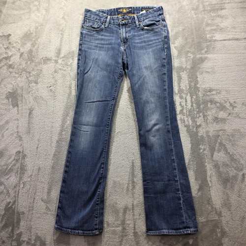 Pantalones de mezclilla elásticos Lucky Brand para mujer 4 azules Bootcut The Sweet Jean Boot 27