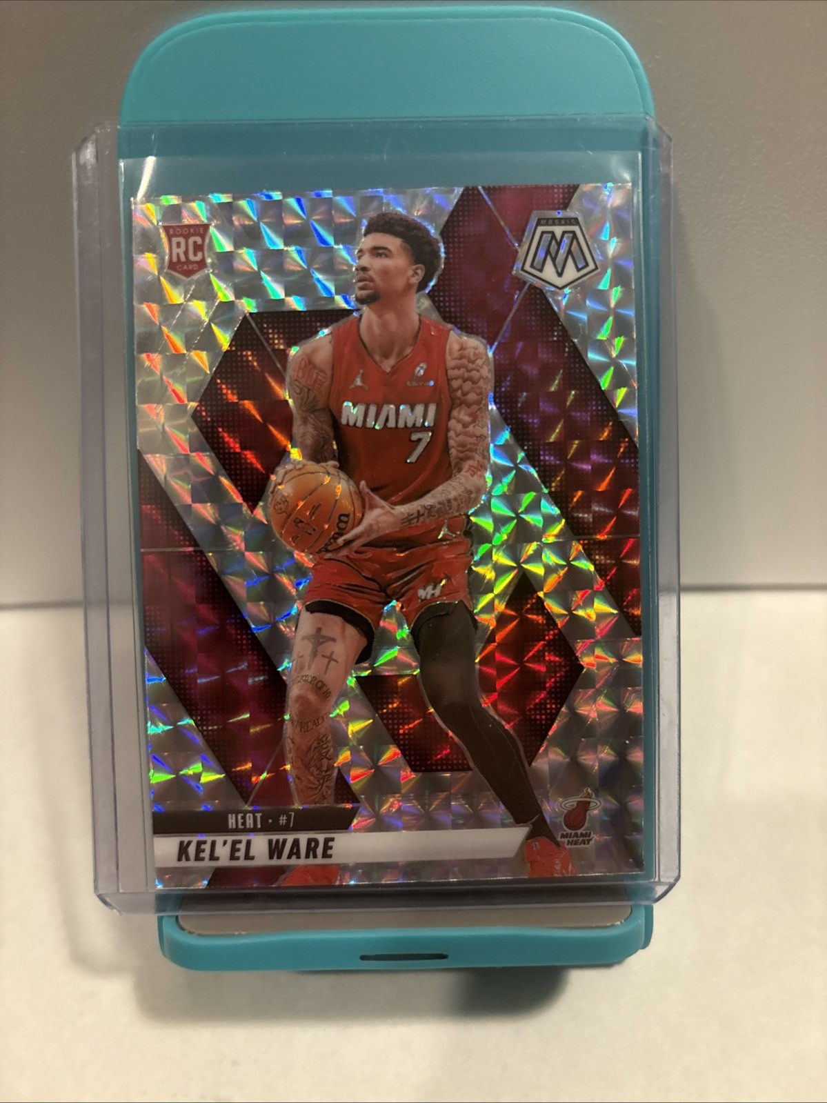 2024-25 Panini Mosaic - Rookies Kel'el Ware #232 Mosaic Prizm (RC)