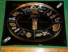 Vintage Zenith Ashtray "The Story of Zenith Hearing Aids" Clean! (1962) 9'X7"