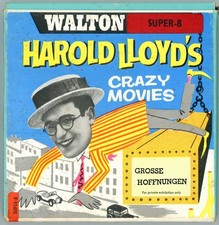 SUPER 8 SILENT-WALTON FILMS-HAROLD LLOYD'S CRAZY MOVIES-GERMAN EDITION-DEUTSCH