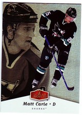 2006-07 Flair Showcase #82 Matt Carle RC - HKY