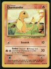 1999 Pokemon Base Set Charmander 46/102 Common WOTC English