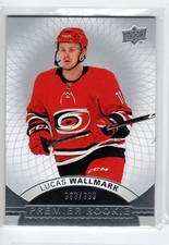 2017-18 Upper Deck Premier #58 Lucas Wallmark RC /399